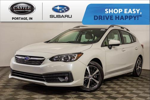 Crystal White Pearl 2023 Subaru Impreza Premium