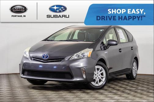 Magnetic Gray Metallic 2014 Toyota Prius v Three