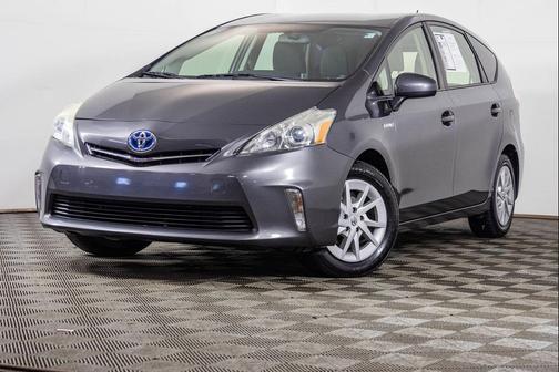 Magnetic Gray Metallic 2014 Toyota Prius v Three