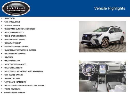 2025 Subaru Ascent Bronze Edition 7-Passenger