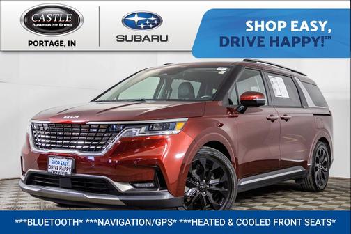 Flare Red 2023 Kia Carnival SX Passenger Van