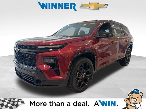 Radiant Red 2026 Chevrolet Traverse RS