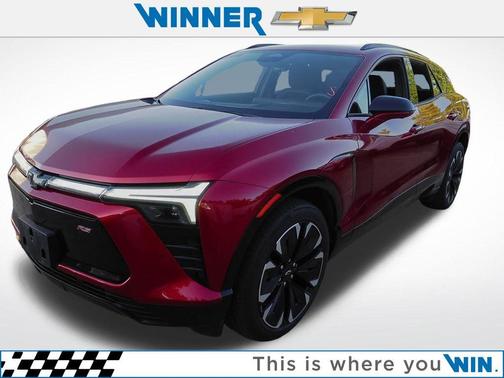 Radiant Red 2024 Chevrolet Blazer EV RS