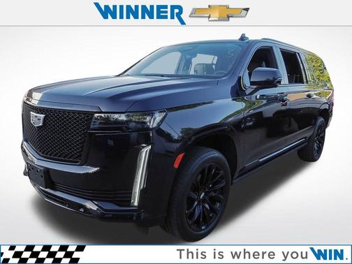 Dark Moon Blue Metallic 2023 Cadillac Escalade ESV Sport
