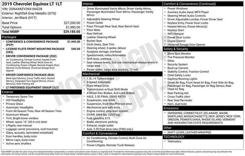 2019 Chevrolet Equinox 1LT