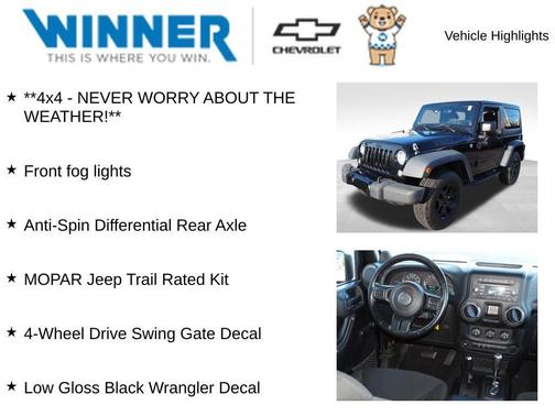 2014 Jeep Wrangler Sport