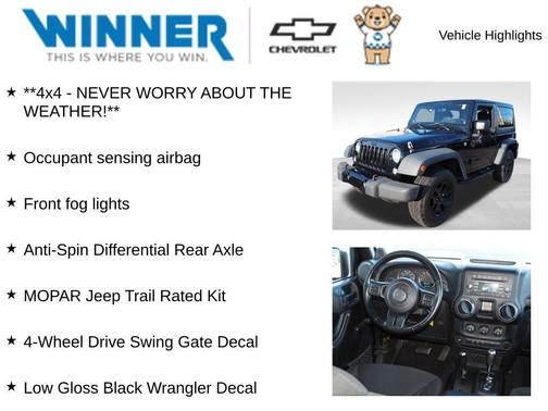 2014 Jeep Wrangler Sport