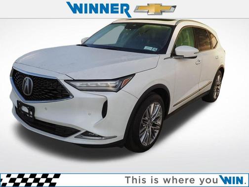 White 2023 Acura MDX Advance