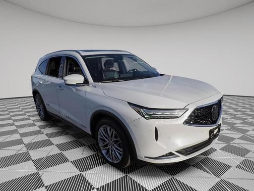 Platinum White Pearl 2023 Acura MDX Advance