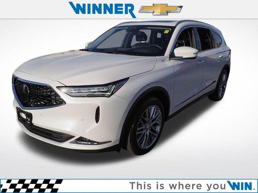 White 2023 Acura MDX Advance