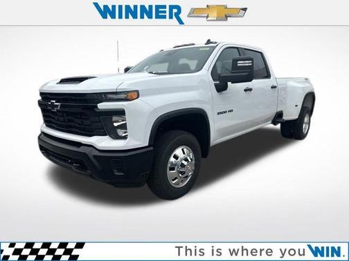 Summit White 2026 Chevrolet Silverado 3500 WT