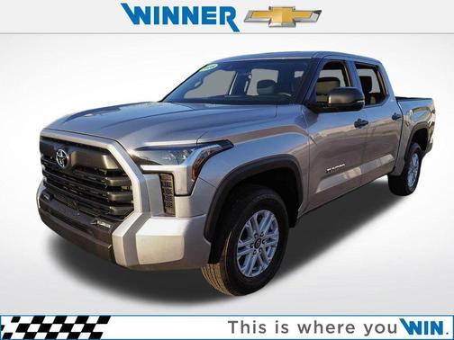 Celestial Silver Metallic 2025 Toyota Tundra SR5