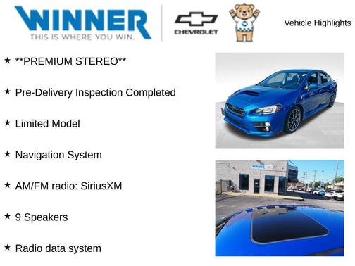 2016 Subaru WRX STI Limited