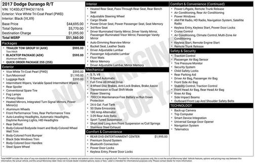 2017 Dodge Durango R/T