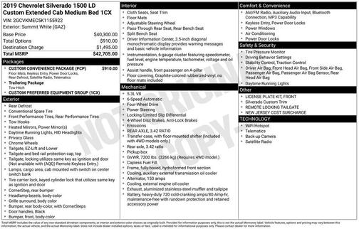 2019 Chevrolet Silverado 1500 LD Custom