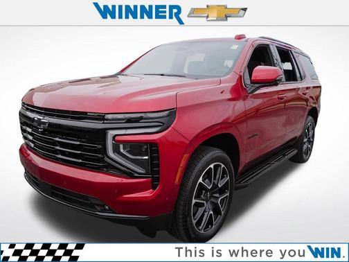 Radiant Red 2025 Chevrolet Tahoe RST