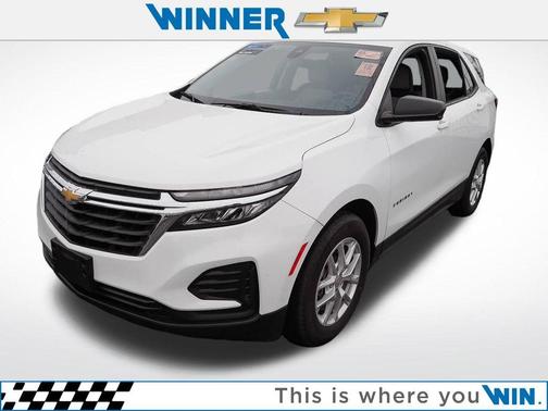Summit White 2024 Chevrolet Equinox LS