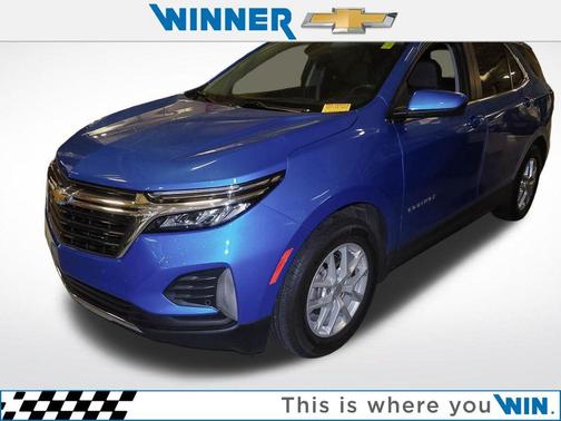 Rip Tide Blue 2024 Chevrolet Equinox LT