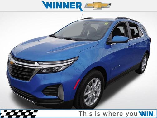 Rip Tide Blue 2024 Chevrolet Equinox LT