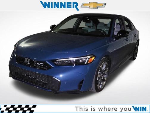 Blue Lagoon 2025 Honda Civic Hybrid