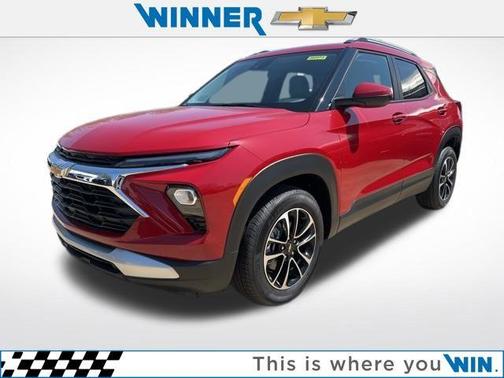 Red 2026 Chevrolet Trailblazer LT