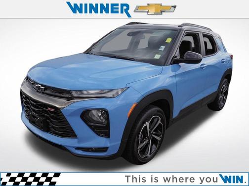 Fountain Blue 2023 Chevrolet Trailblazer RS
