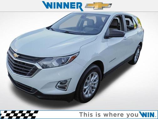 Summit White 2021 Chevrolet Equinox LS