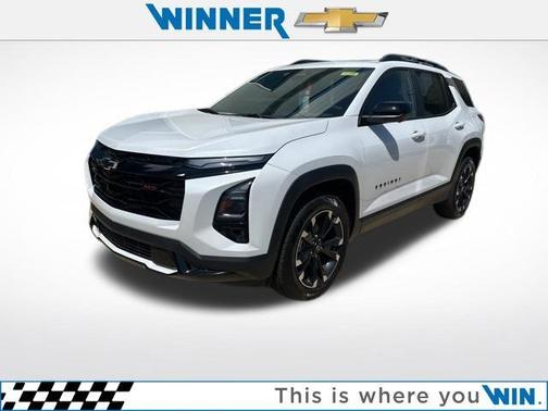 Polar White 2026 Chevrolet Equinox RS