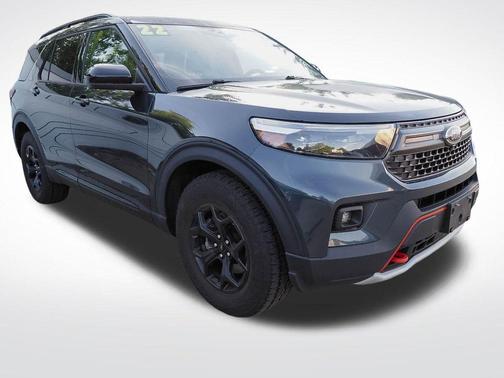 Blue Metallic 2022 Ford Explorer Timberline