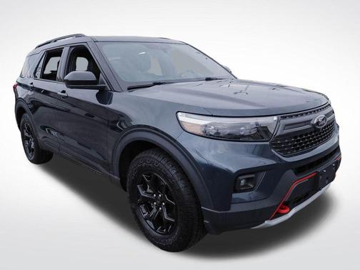 Blue Metallic 2022 Ford Explorer Timberline