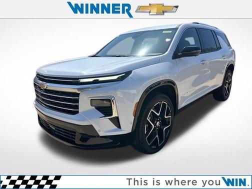 Polar White 2026 Chevrolet Traverse High Country