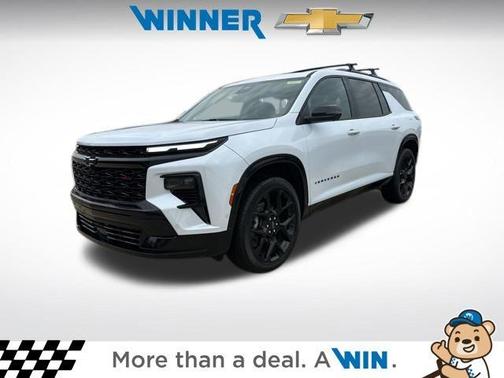 Polar White 2026 Chevrolet Traverse RS