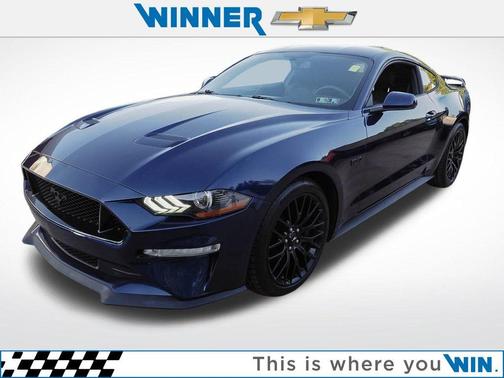 Kona Blue Metallic 2018 Ford Mustang GT