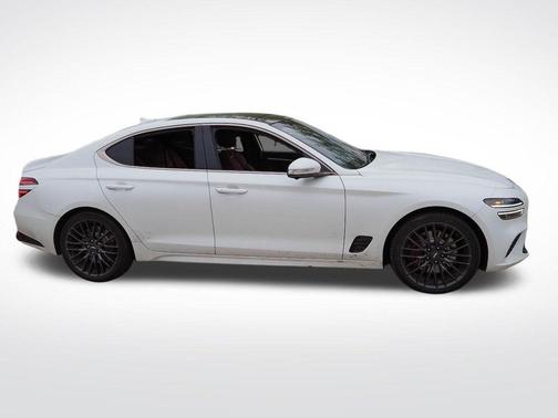 Verbier White 2022 Genesis G70 3.3T Launch Edition