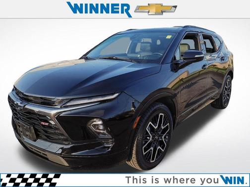 Black 2023 Chevrolet Blazer RS