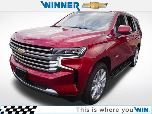 Radiant Red 2024 Chevrolet Tahoe High Country