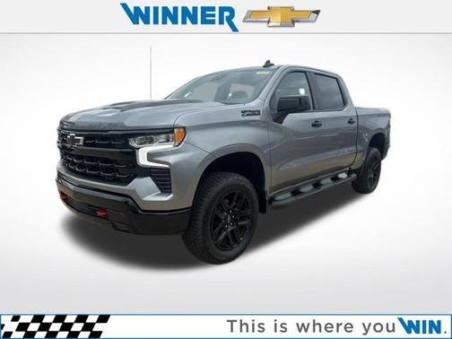 Sterling Gray Metallic 2026 Chevrolet Silverado 1500 LT Trail Boss