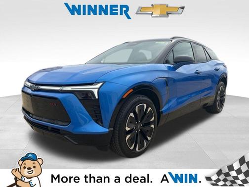 Rip Tide Blue 2026 Chevrolet Blazer EV RS