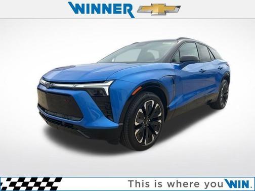 Rip Tide Blue 2026 Chevrolet Blazer EV RS