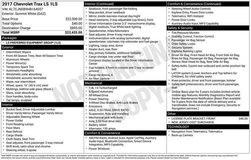 2017 Chevrolet Trax LS