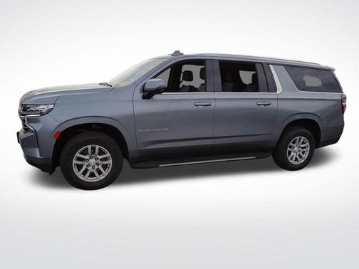 Satin Steel Metallic 2022 Chevrolet Suburban LT