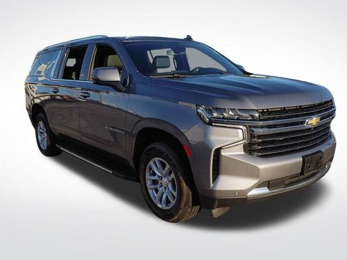 Satin Steel Metallic 2022 Chevrolet Suburban LT