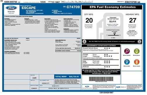 2012 Ford Escape XLT