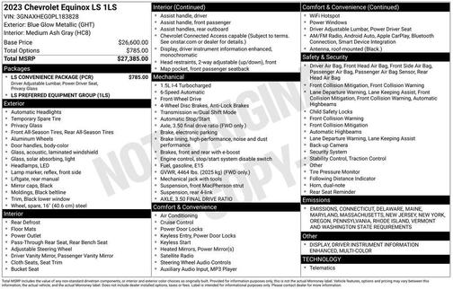 2023 Chevrolet Equinox LS
