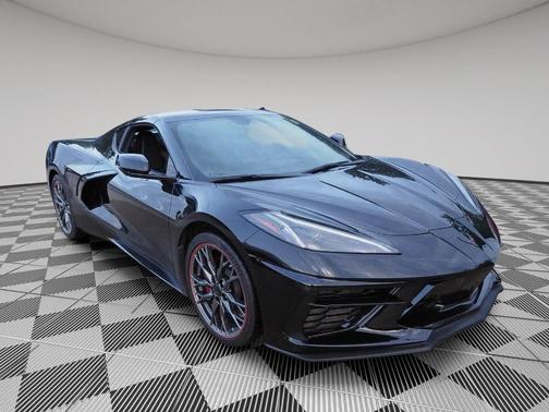 Black 2024 Chevrolet Corvette Stingray w/1LT