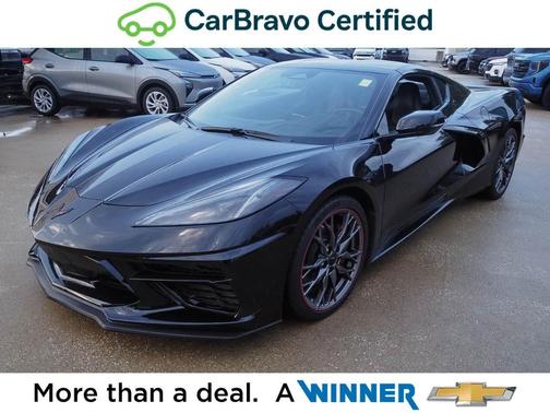 Black 2024 Chevrolet Corvette Stingray w/1LT