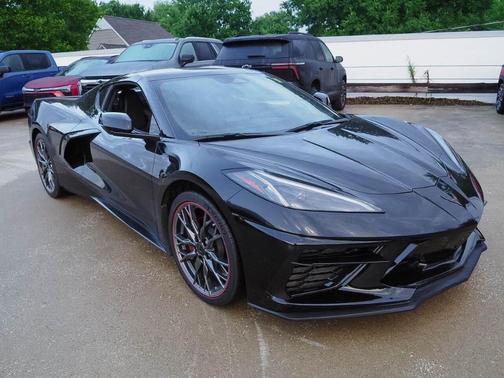 Black 2024 Chevrolet Corvette Stingray w/1LT