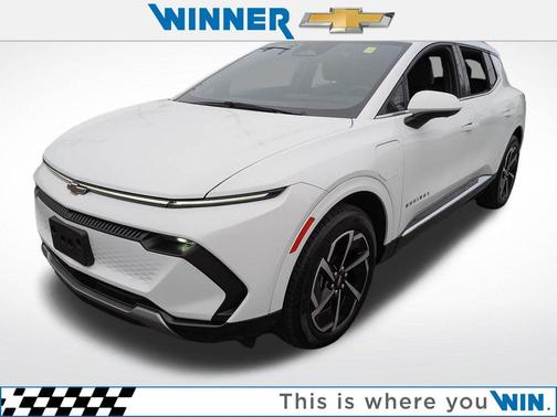 Summit White 2025 Chevrolet Equinox EV LT