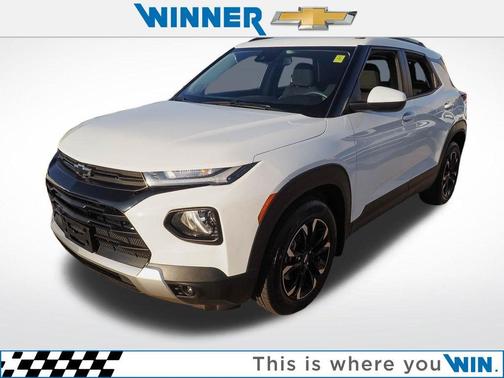Summit White 2023 Chevrolet Trailblazer LT