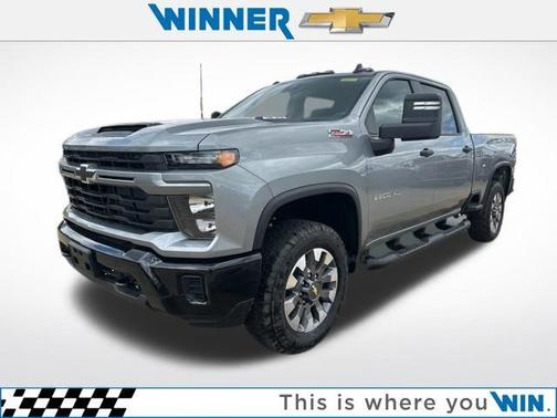 Sterling Gray Metallic 2026 Chevrolet Silverado 2500 Custom